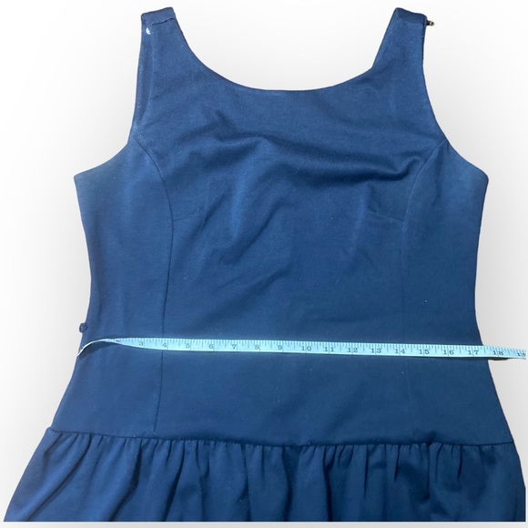 Tommy Hilfiger Navy Blue Sleeveless Stretch Mini Dress - Picture 5 of 9